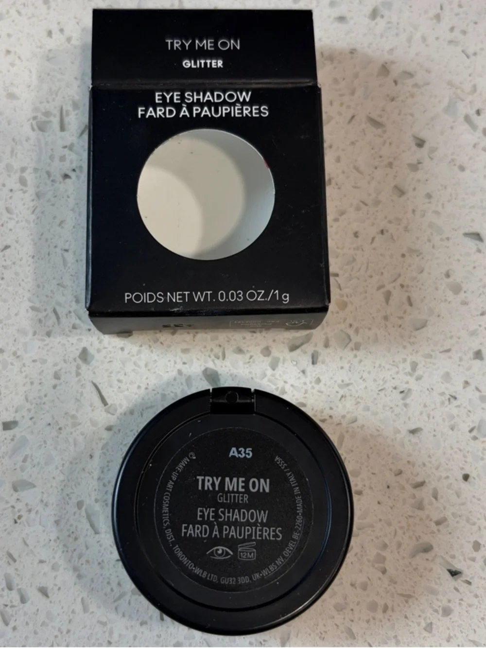 New in Box MAC Cosmetics Glitter Eyeshadow Single — Try Me On